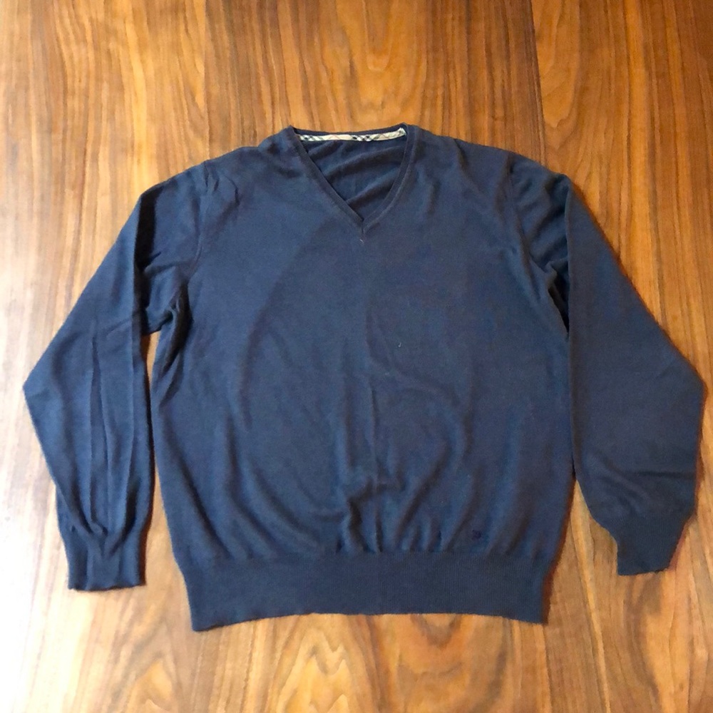 Burberry V-Neck Sweater
